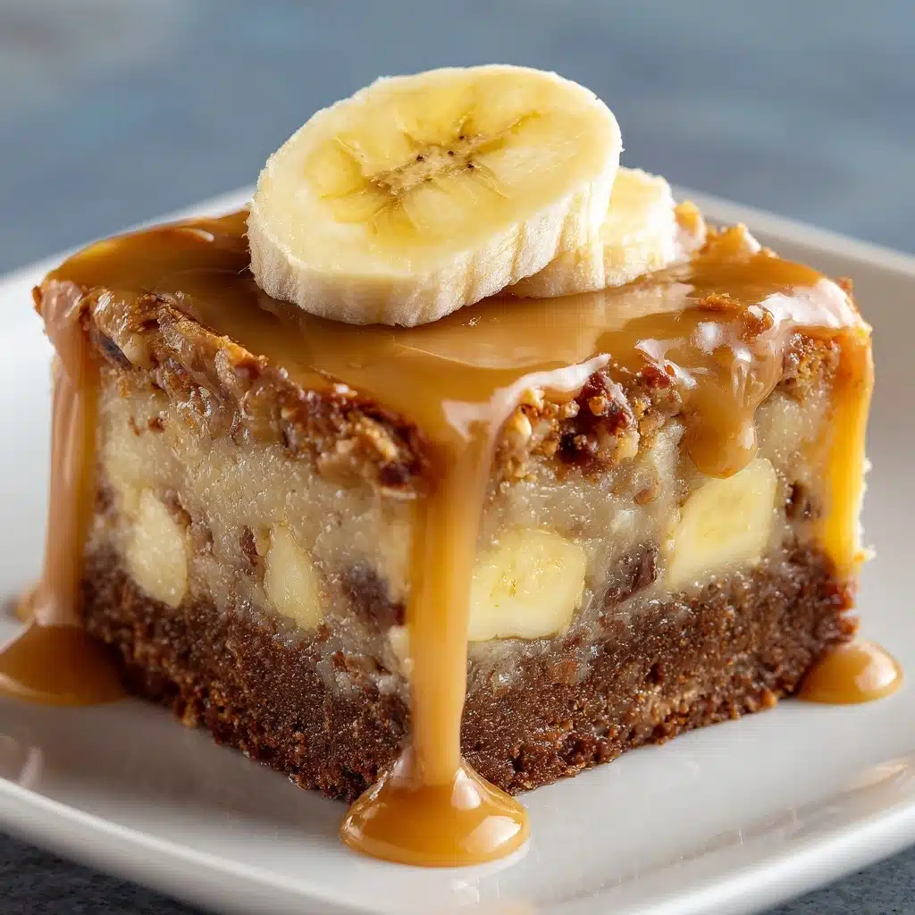 Banana Bread Brownies Recipe - Recipe Image