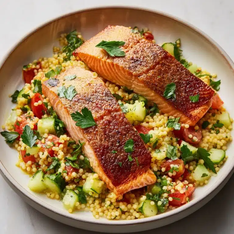 Salmon and Couscous Bowl Recipe