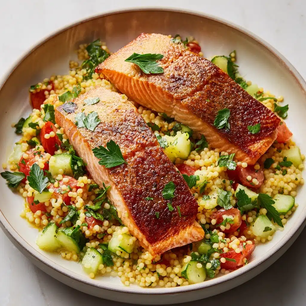 Salmon and Couscous Bowl Recipe - Recipe Image