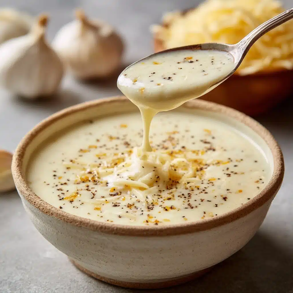 White Garlic Pizza Sauce Recipe - Recipe Image
