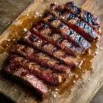 Grilled Balsamic and Garlic Flank Steak Recipe