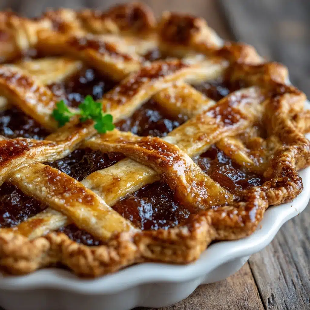 Old-Fashioned Raisin Pie Recipe - Recipe Image