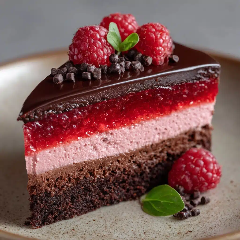 Heavenly Raspberry Chocolate Mousse Cake Recipe