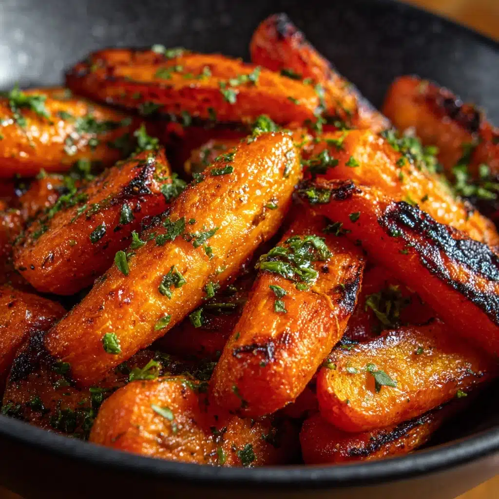 Honey Garlic Butter Carrots Recipe