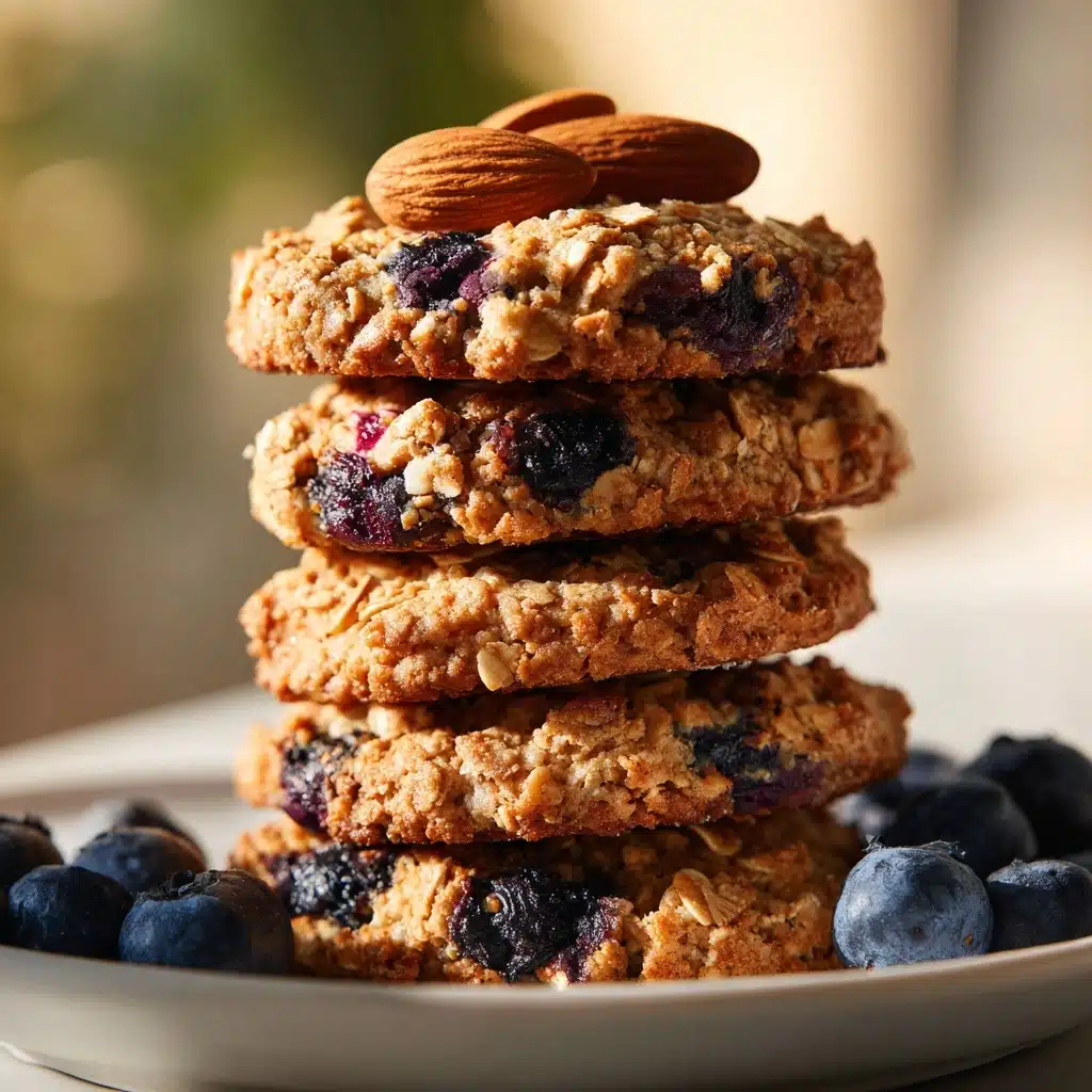 Banana Blueberry Oatmeal Breakfast Cookies Recipe - Recipe Image