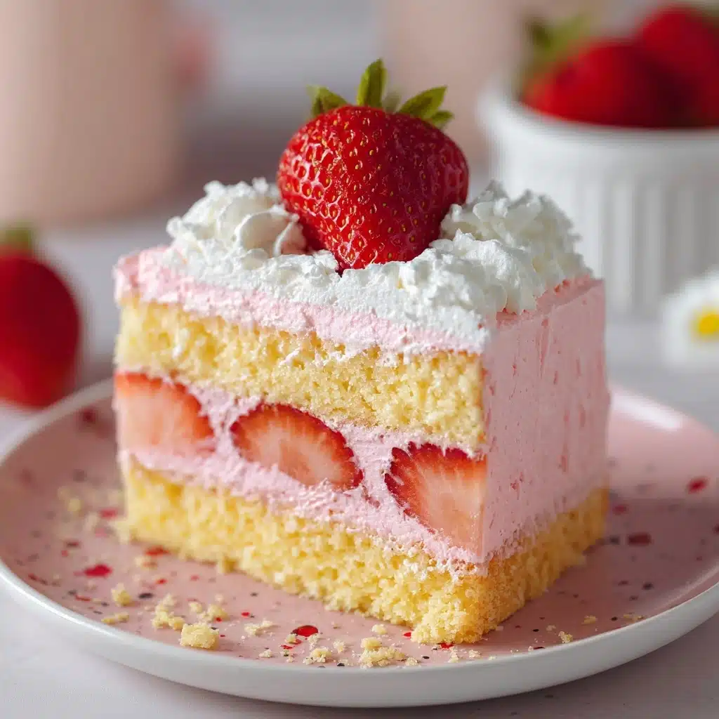 Strawberry Shortcake Swiss Roll Recipe - Recipe Image