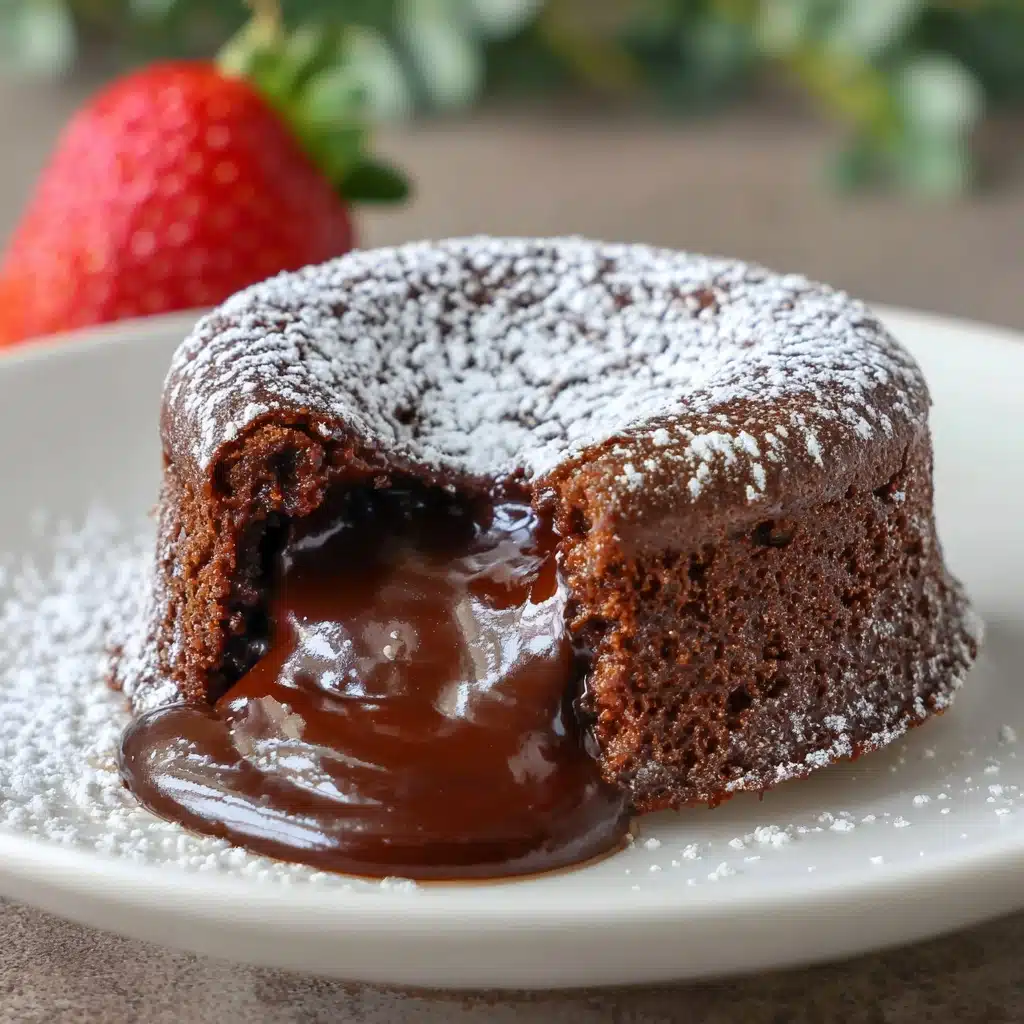 Air Fryer Lava Cake Recipe - Recipe Image