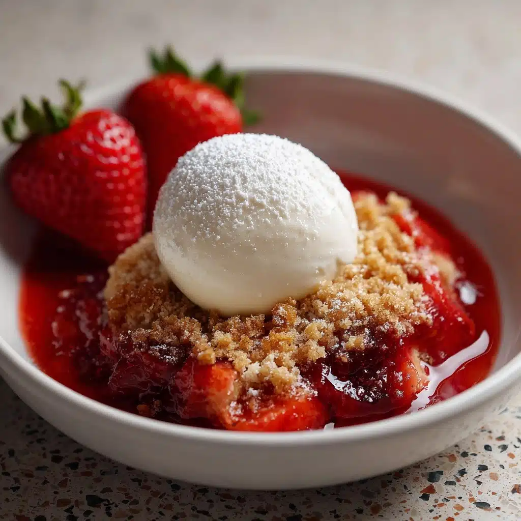 Easy Strawberry Cobbler Recipe - Recipe Image