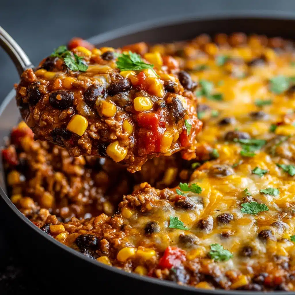 Southwestern Black Bean Casserole Recipe - Recipe Image