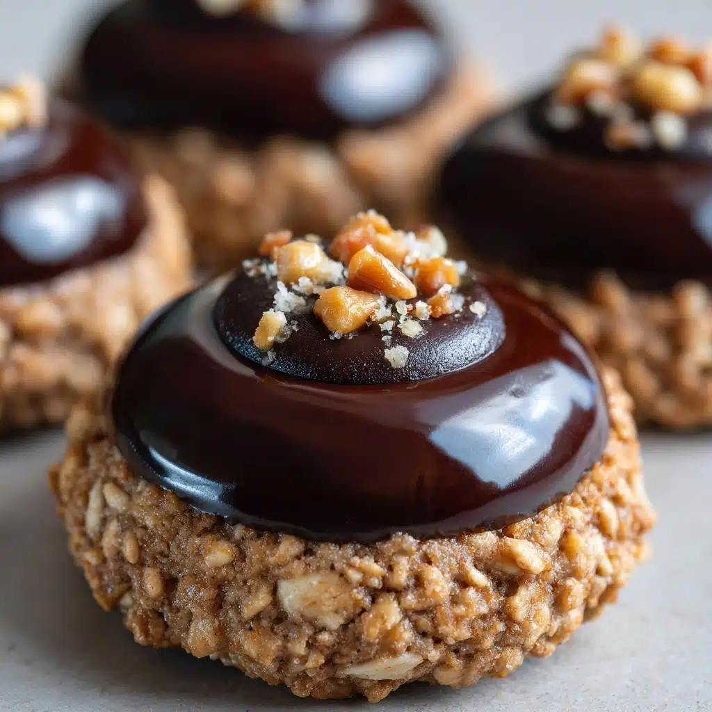 Chocolate Hazelnut Thumbprint Cookies Recipe - Recipe Image