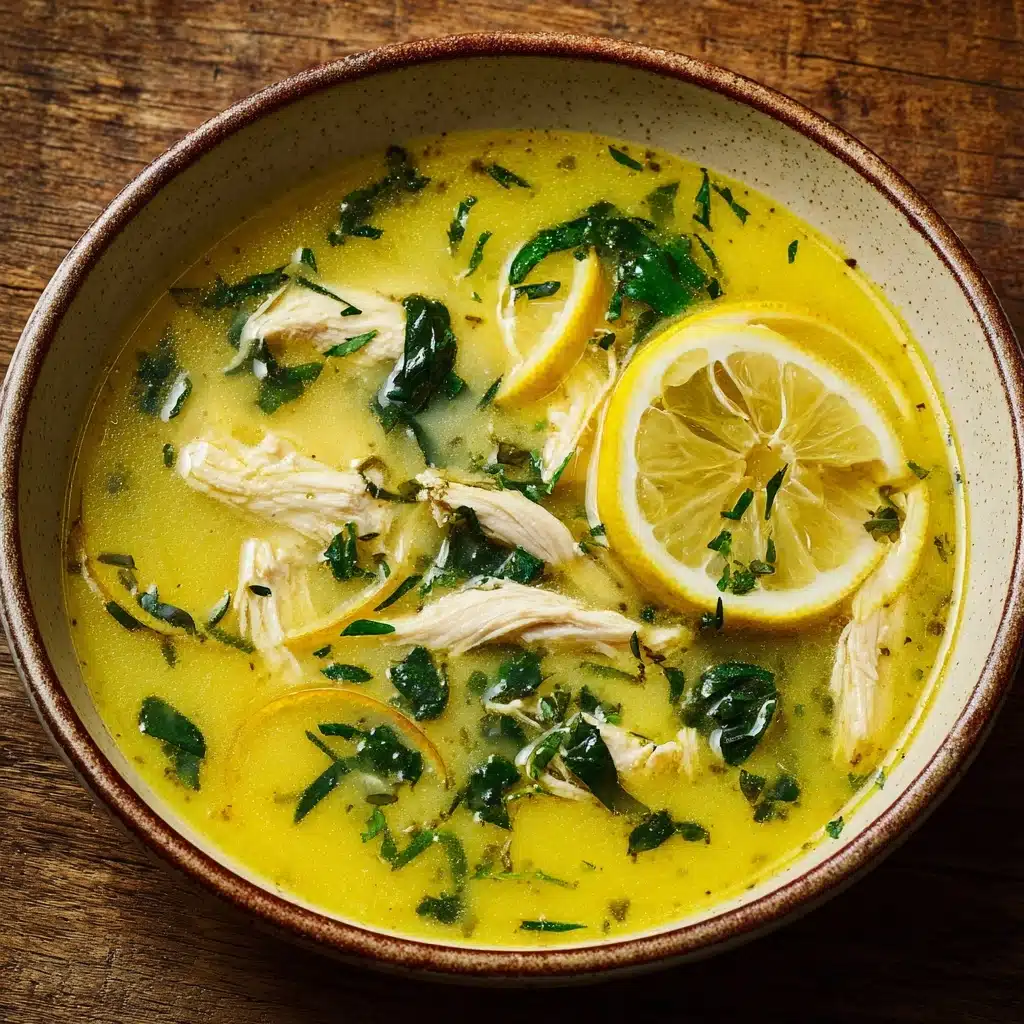 Greek Lemon Chicken Soup (Avgolemono) Recipe - Recipe Image