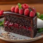 Decadent Chocolate Cake with Fresh Raspberry Bliss Recipe