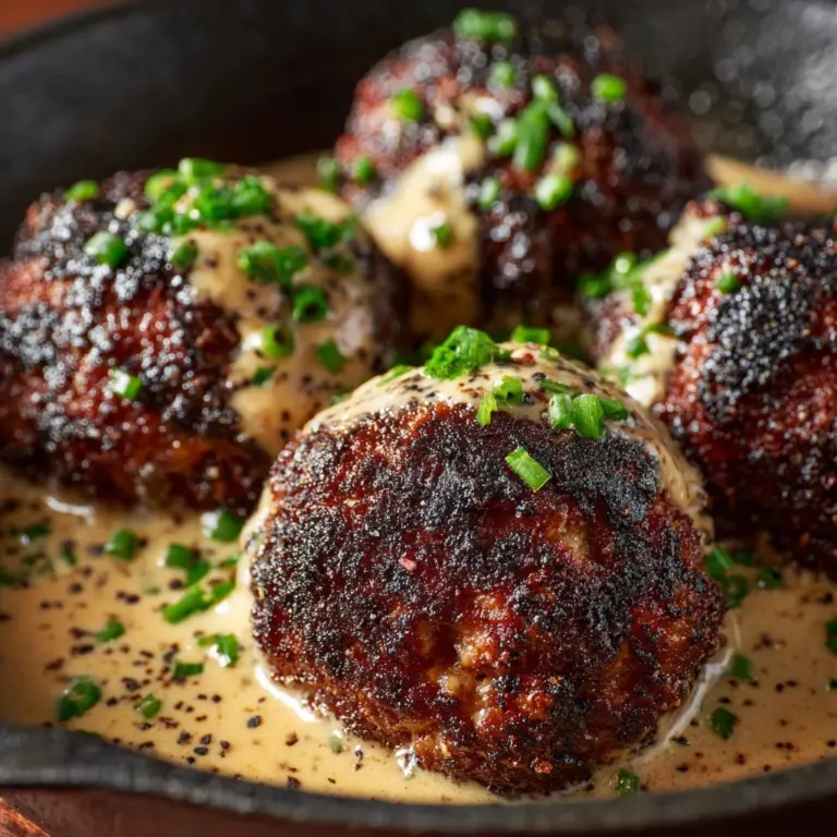 Juicy Korean-Style BBQ Meatballs with Spicy Mayo Sauce Recipe