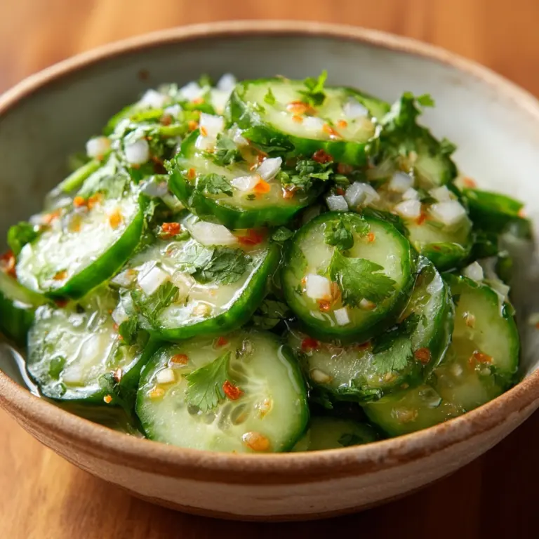 Mexican-Style Cucumbers Recipe