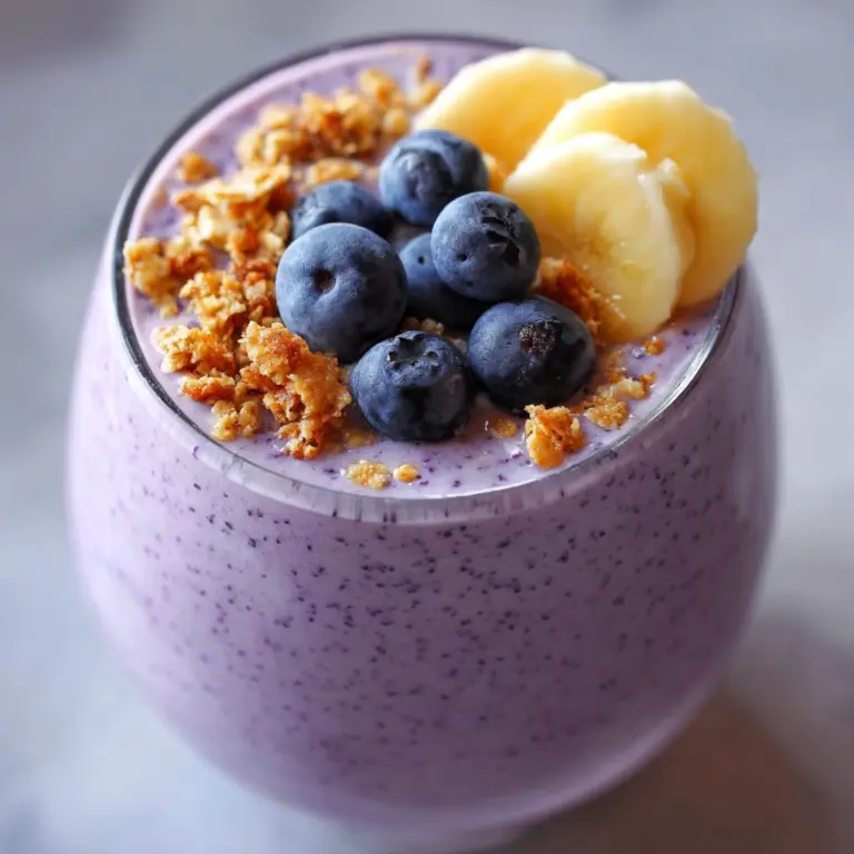 Vegan Blueberry Banana Smoothie Recipe