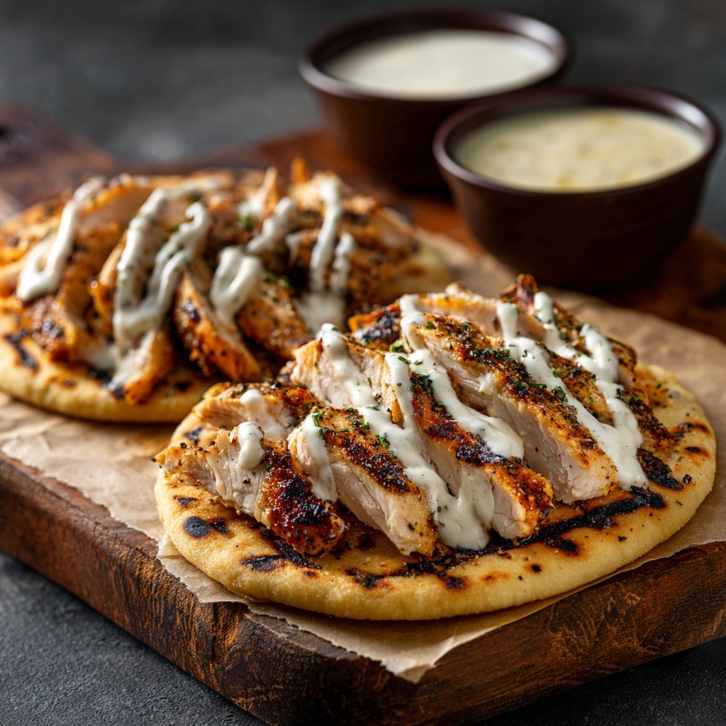 Greek Chicken Gyros Recipe - Recipe Image
