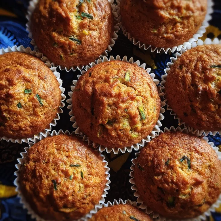 Banana Zucchini Bread Muffins Recipe