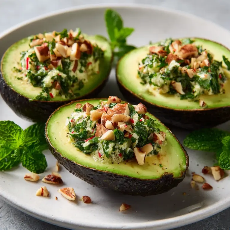 Crab Salad Stuffed Avocados Recipe
