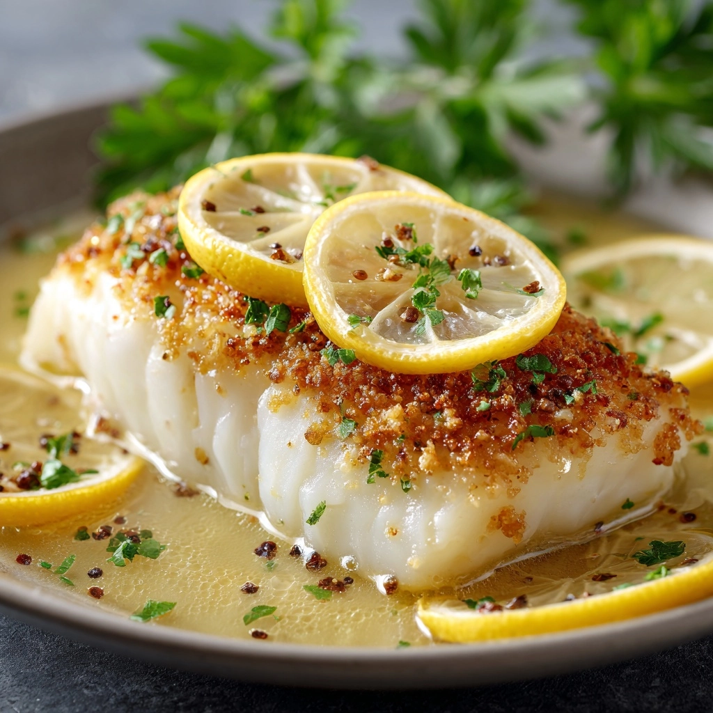 Delicious Zesty Lemon Butter Fish Fillet Recipe - Recipe Image