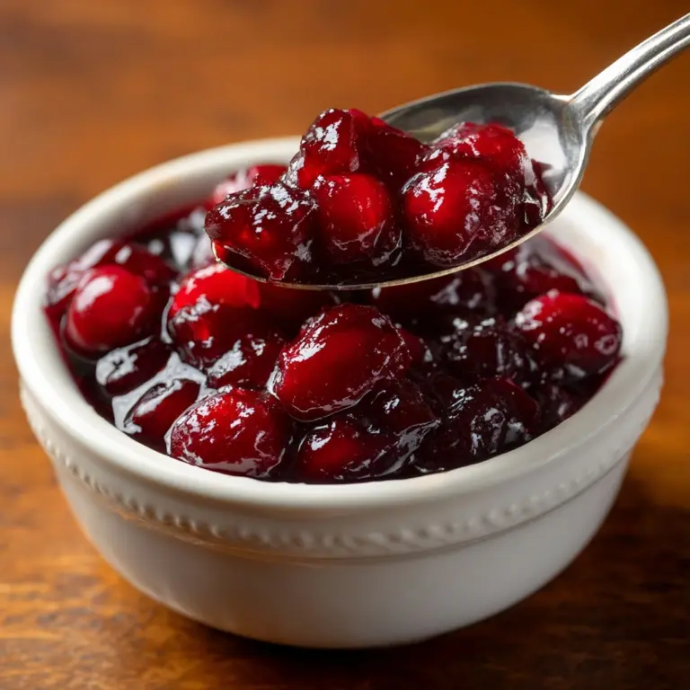 Cranberry Sauce Recipe