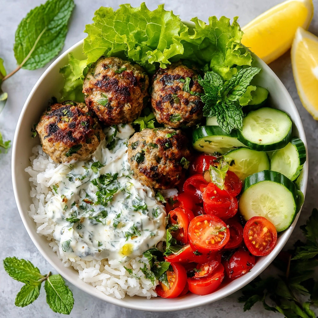 Greek Chicken Meatballs Recipe - Recipe Image