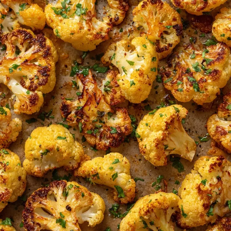 Crispy Oven-Roasted Cauliflower Recipe