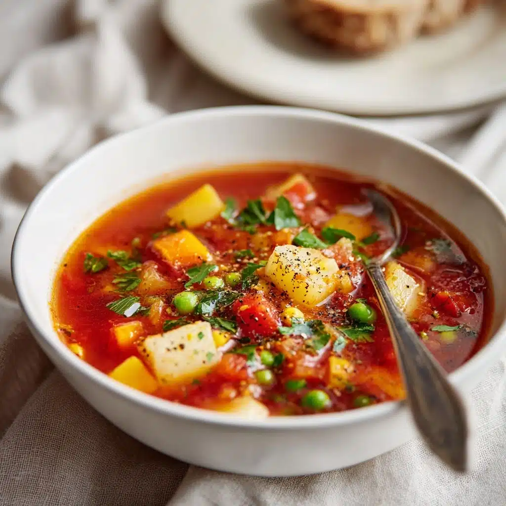 Easy Vegetable Soup Recipe - Recipe Image
