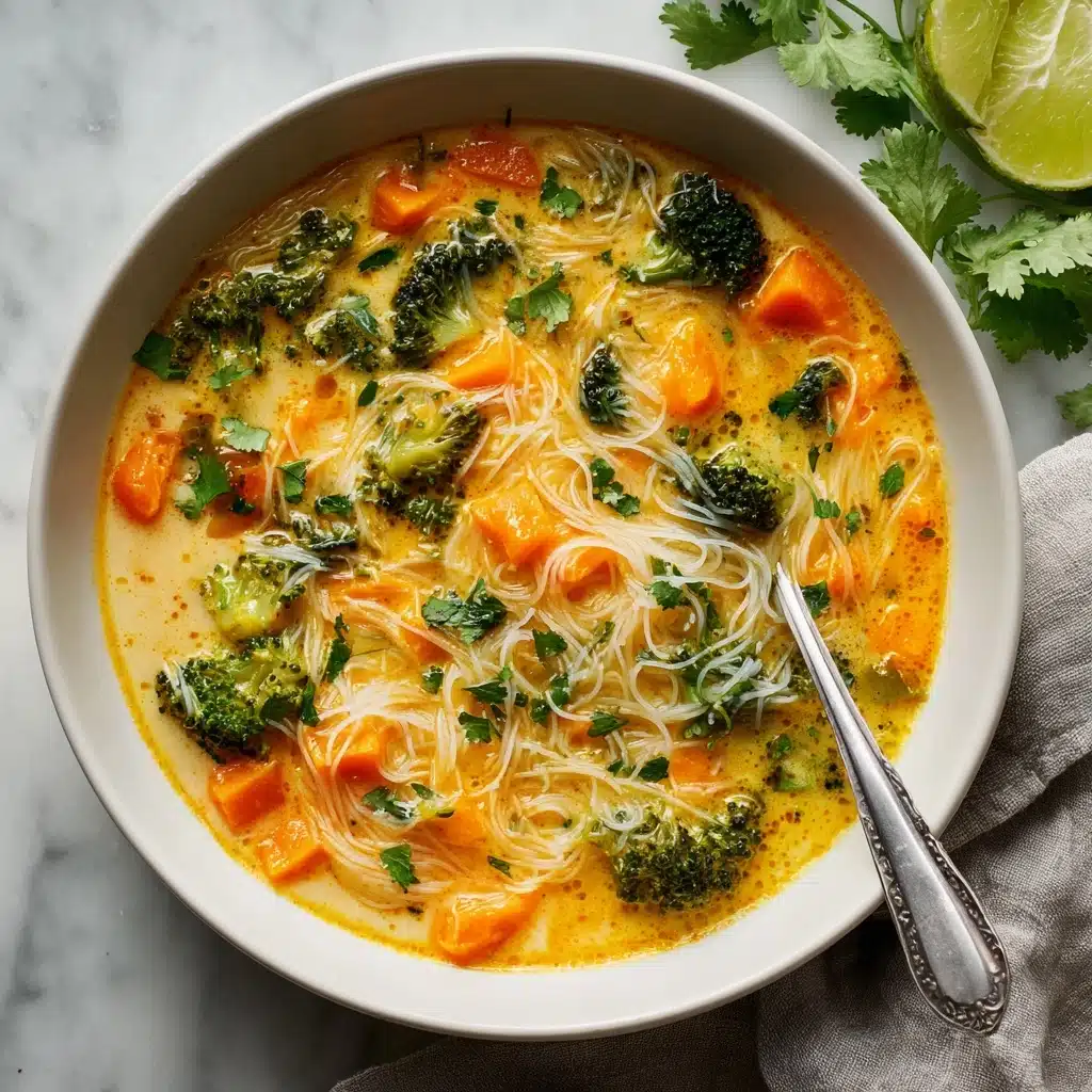 Thai Coconut Curry Soup Recipe - Recipe Image