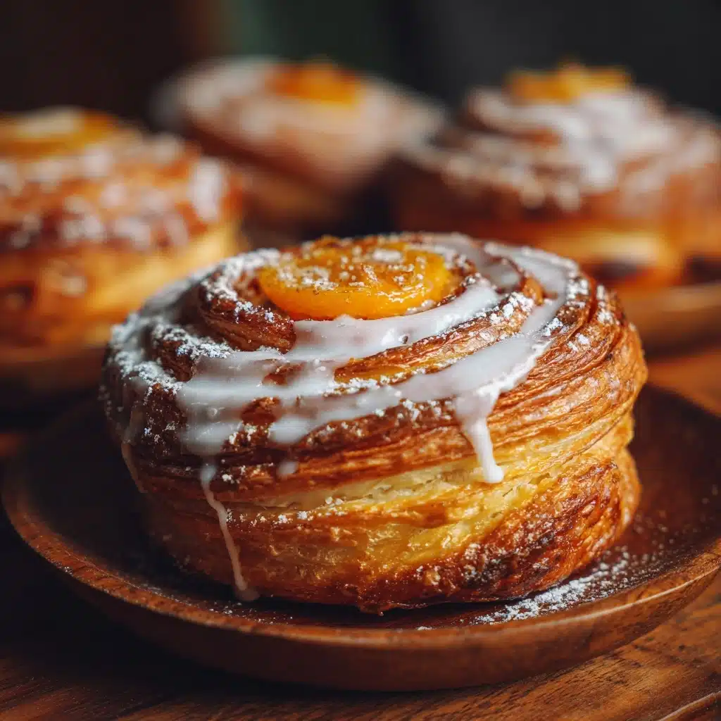 Peach Pie Cruffins Recipe