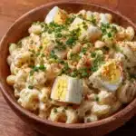 Creamy Deviled Egg Macaroni Salad Recipe