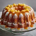 Pineapple Cream Cheese Pound Cake Recipe