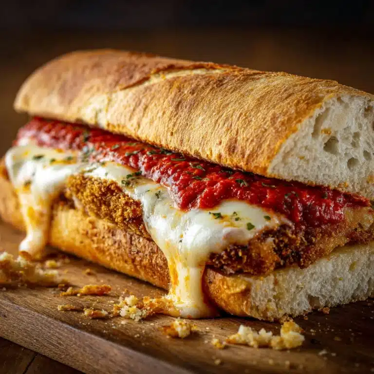 Chicken Parmesan Subs Recipe