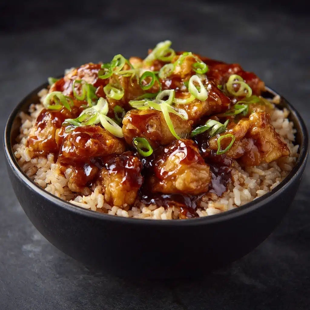 Honey BBQ Chicken Rice Recipe - Recipe Image