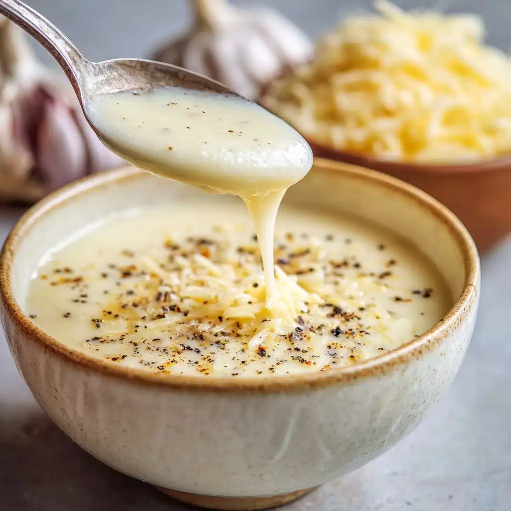 White Garlic Pizza Sauce Recipe - Recipe Image