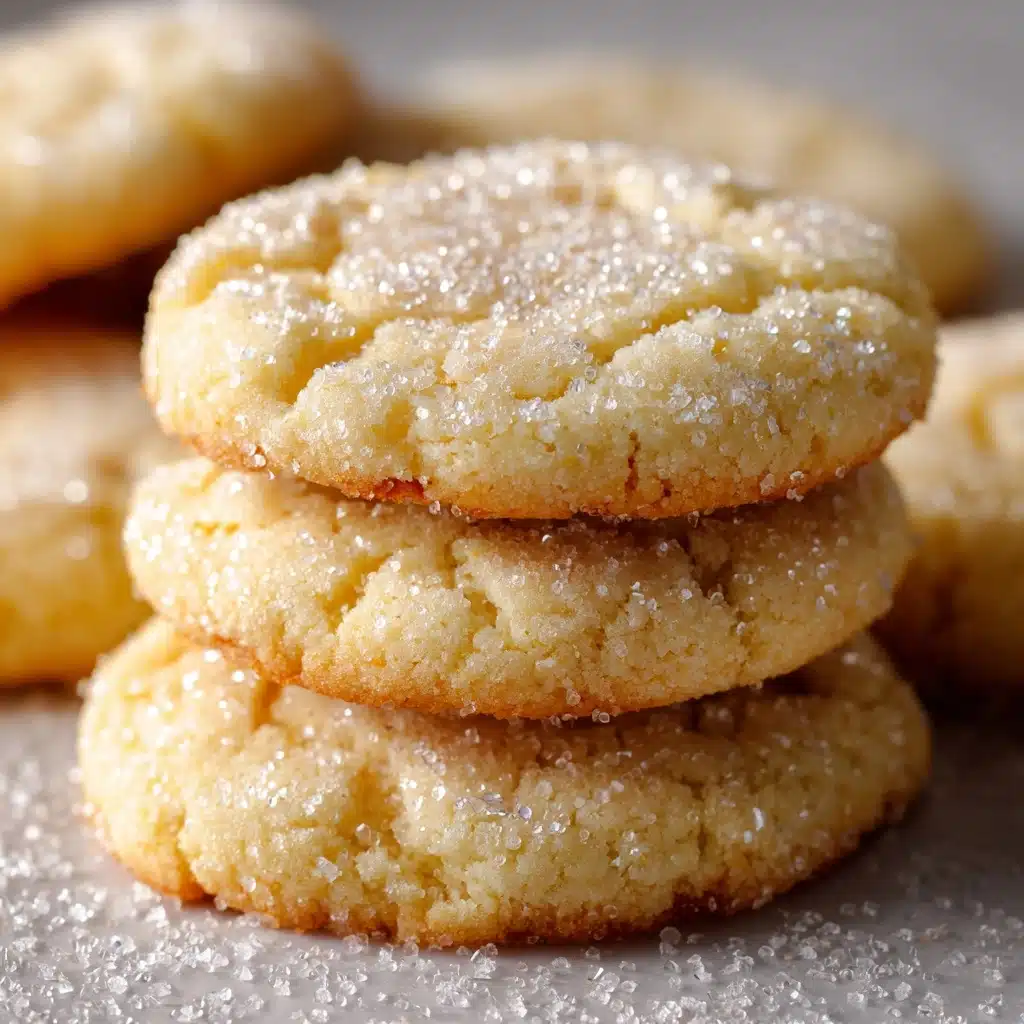 Chewy Vegan Sugar Cookies Recipe - Recipe Image