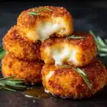 Fried Goat Cheese Balls with Spicy Sage Honey Recipe
