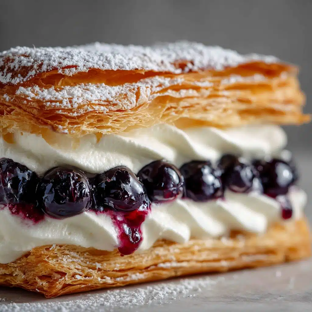 Berries and Cream Filled Croissants Recipe - Recipe Image