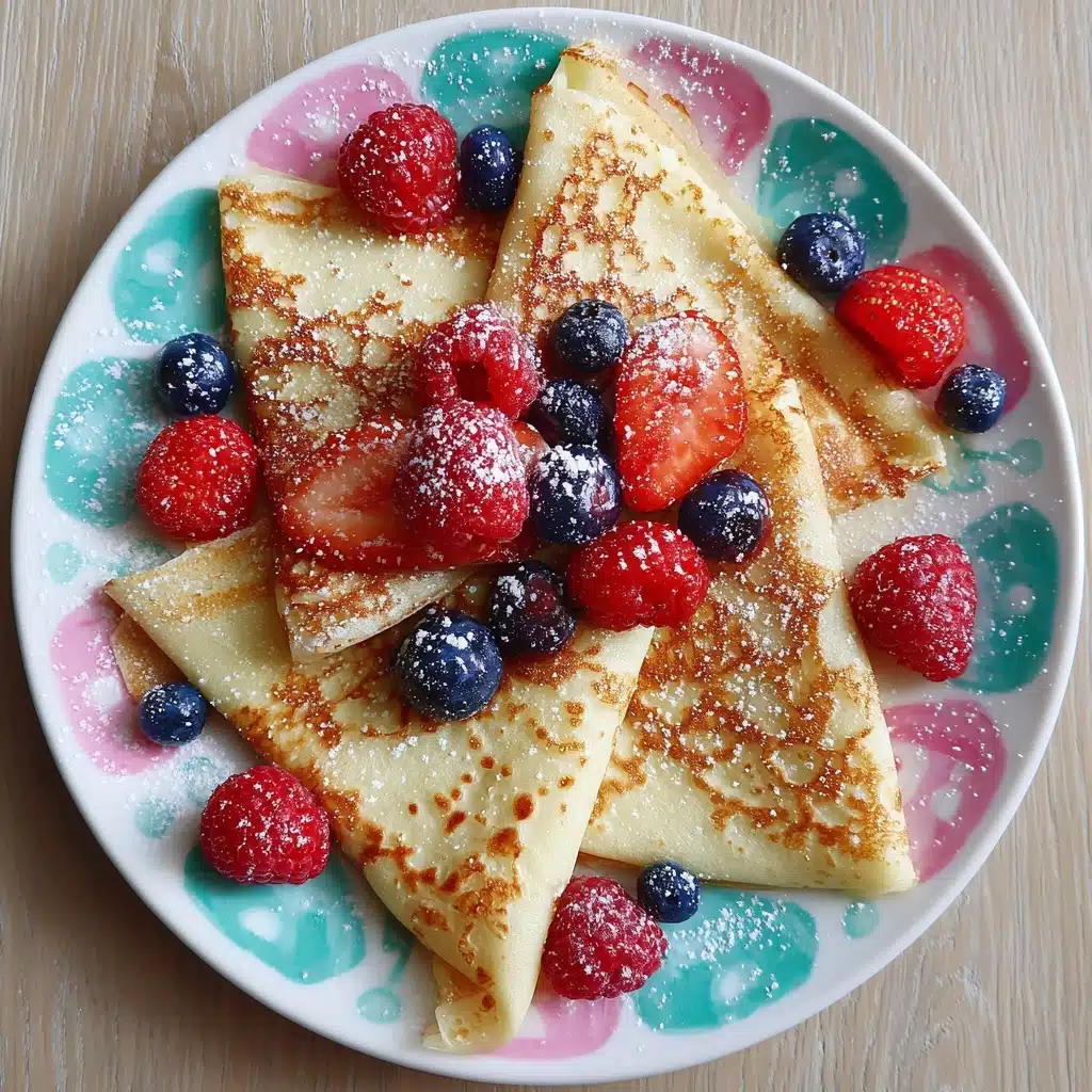 Mixed Berry Crepes Recipe - Recipe Image