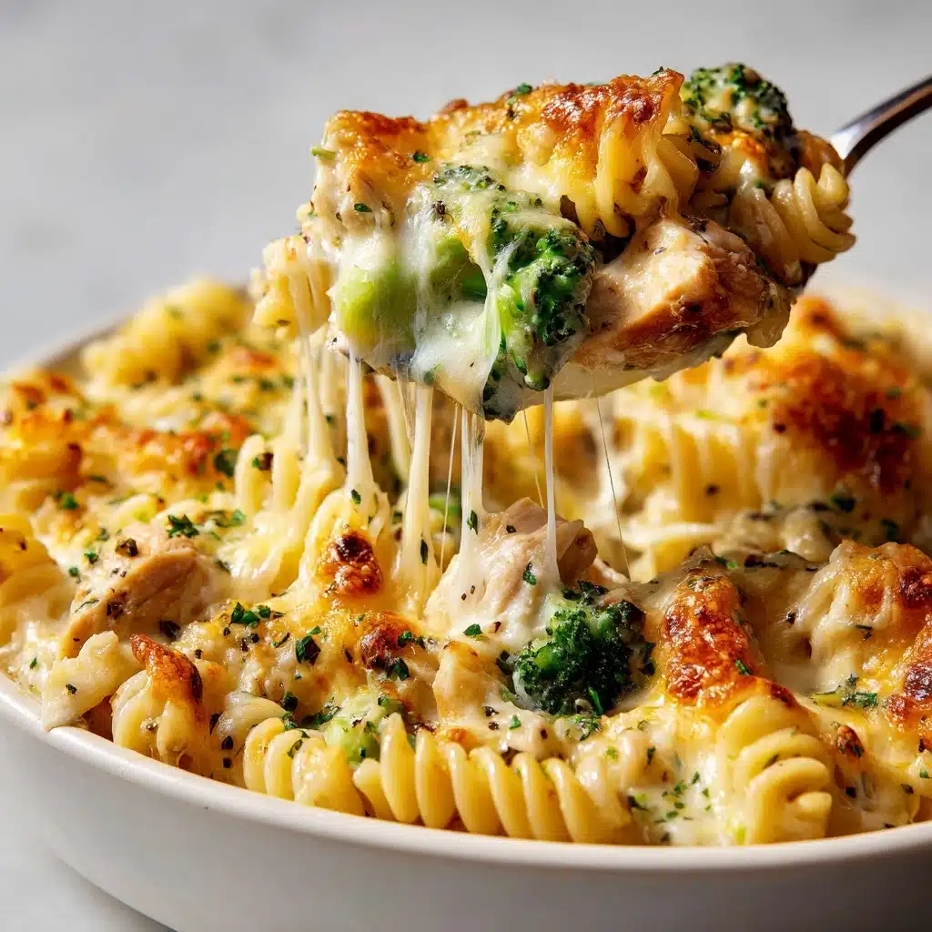 Healthy Chicken Broccoli Pasta Casserole Recipe - Recipe Image
