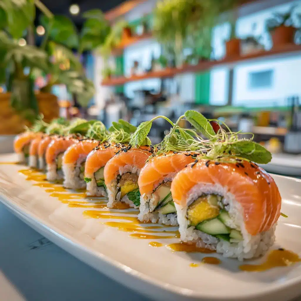 Zesty Lemon Basil Salmon Rolls Recipe - Recipe Image