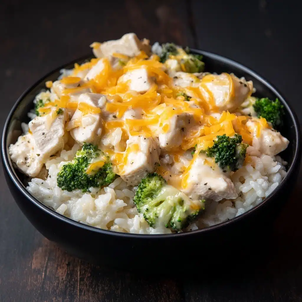 Crockpot Cheesy Chicken Broccoli Rice Recipe - Recipe Image