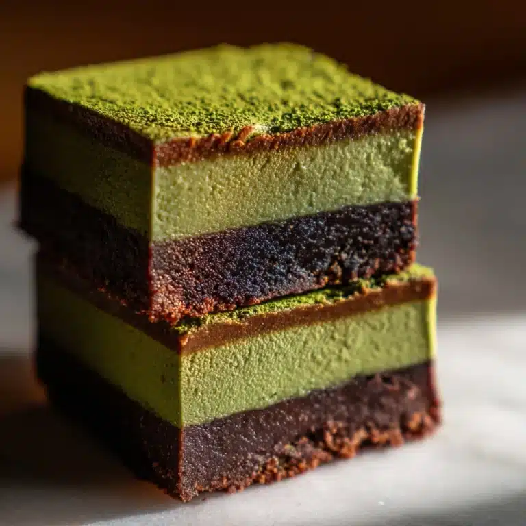 Matcha Brownie Mochi (Brochi) Recipe