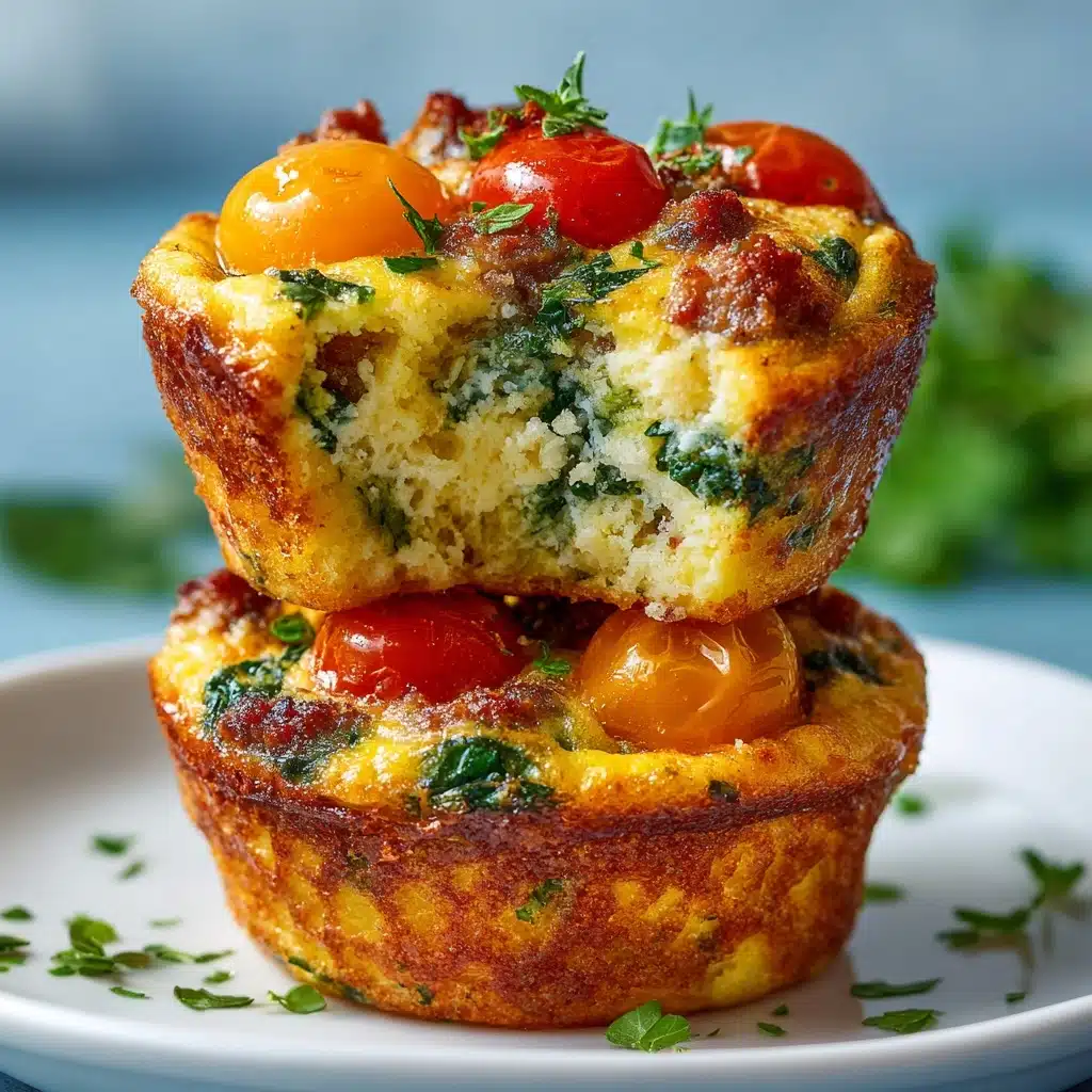 Veggie-Loaded Breakfast Frittata Cups Recipe - Recipe Image