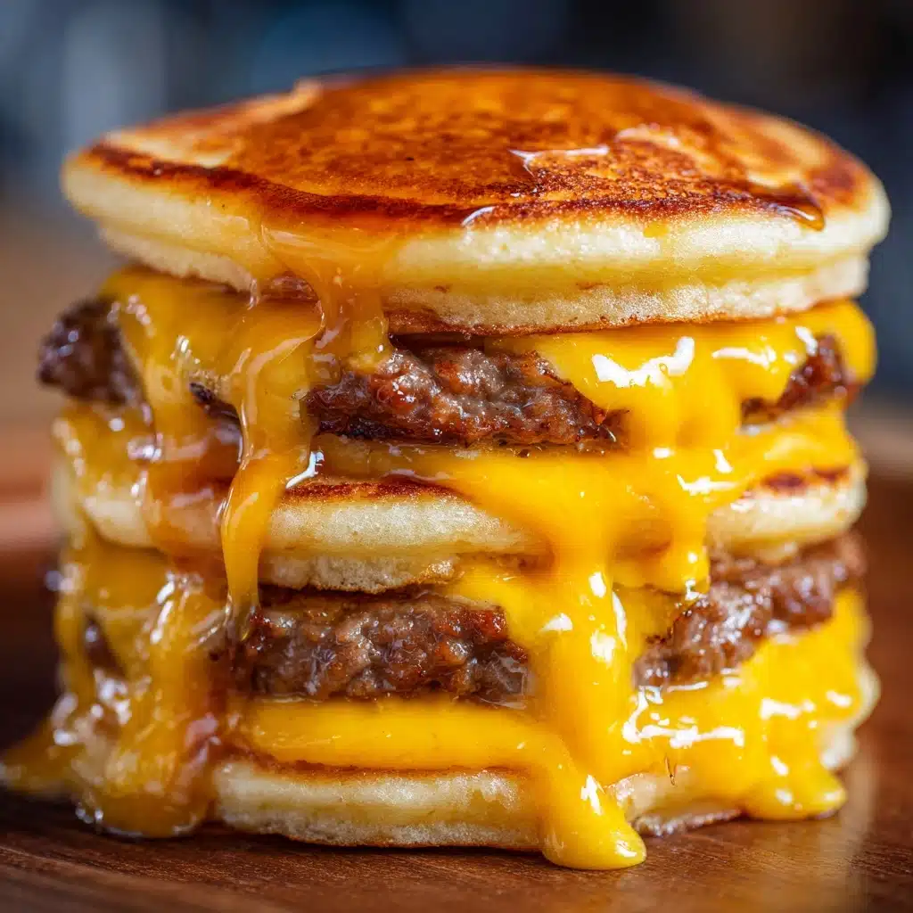 Smash Burger Pancakes Recipe - Recipe Image