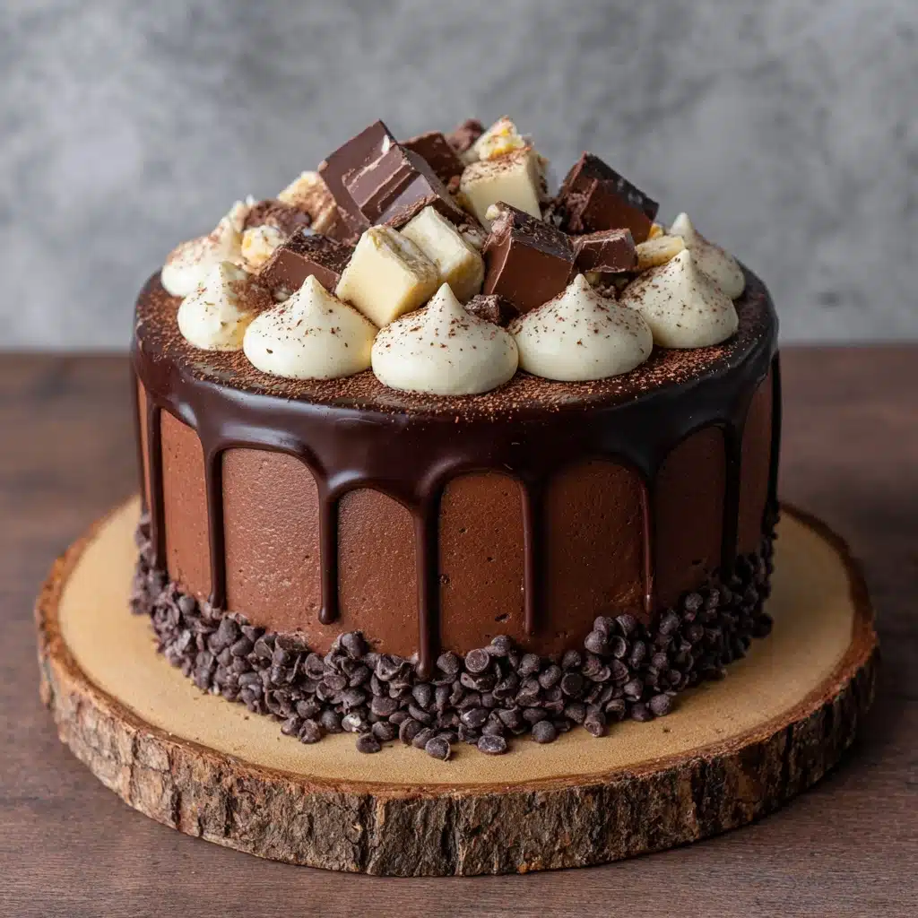 Epic Chocolate Overload Explosion Cake Recipe - Recipe Image