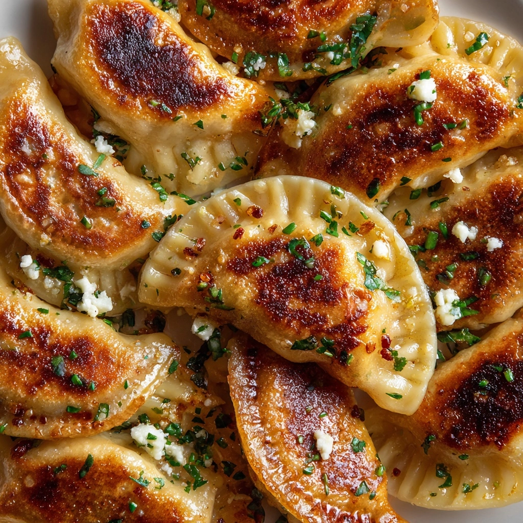 Roasted Butternut Squash Feta Pierogi Recipe - Recipe Image