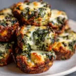 Spinach Dip Cheese Crisps Recipe