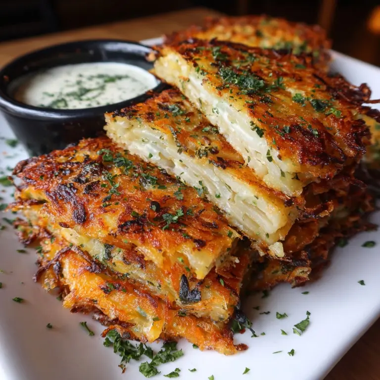 Crispy Cheesy Hash Browns Recipe