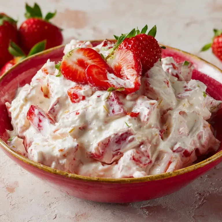 Strawberry Fluff Salad Recipe