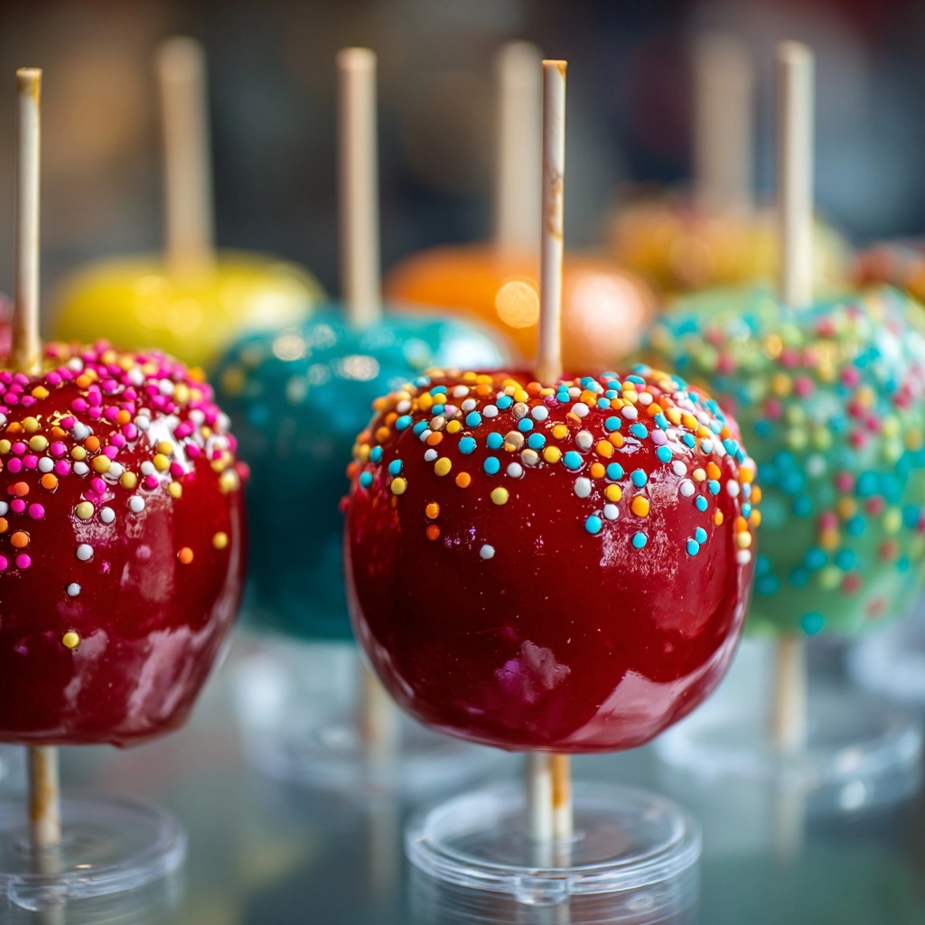 Jolly Rancher Candy Apples Recipe - Recipe Image
